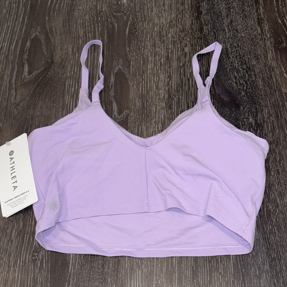 Athleta Elation V Neck Crop A-C - Picture 3 of 4